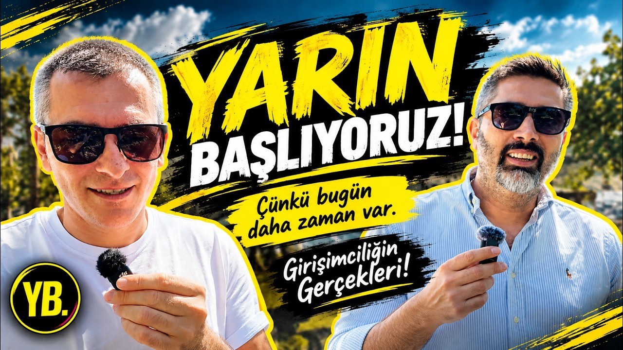 Neden Bir Türlü Başlayamıyoruz? | Yarın Başlıyoruz #001 — videoyu oynatmak için tıkla
